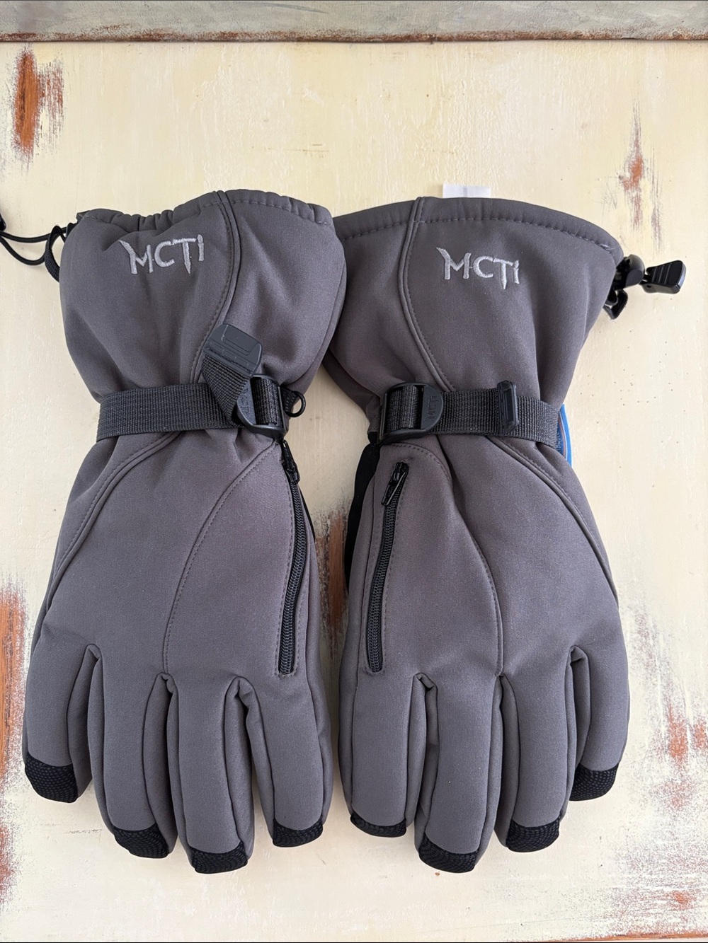 MCTi Waterproof Windproof Fan-Tex Mens Ski Snow Gloves 3M Thinsulate Non-Slip XL